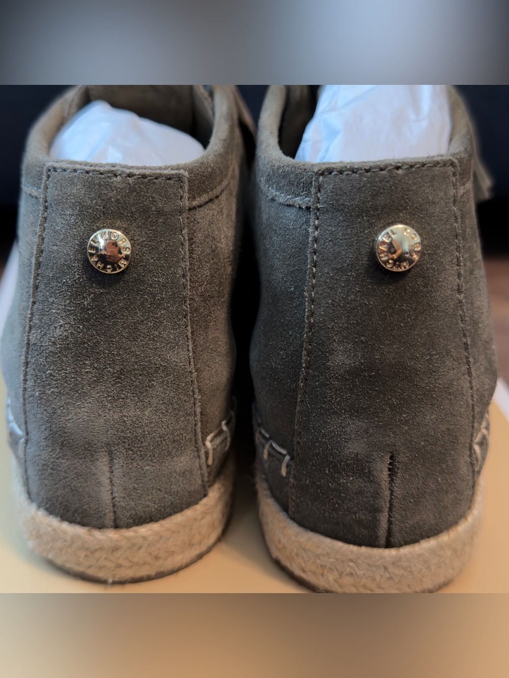 Michael Kors Kendrick Lace Up Moccasin Style Bootie - Picture 10 of 15